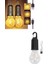 3 Farklı Mod Led'li Şarjlı Asma Kancalı Kamp Lambası Taşınabilir Ampul - UD001X-50MY19 4