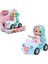 Dreameez Bebek ve Mini Arabası Seti – Renkli Mini Araçlı Asorti Bebek 3