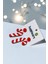 Yılbaşı Baston Şeker Kırmızı Beyaz Özel Tasarım Küpe (Candy Cane) 2
