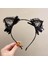 Dantel Çan Kedi Kulakları Saç Bandı Kadın Kişilik Kaymaz Basınç Saç Yüksek Kafatası Üst Saç Kartı Headdresses (Yurt Dışından) 1