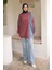 Gül Kurusu Kot Garnili Modal Tunik 2