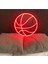 Basketbol Topu Neon LED Işıklı Yazı 1