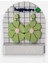 Yeşil Çiçek Özel Tasarım Küpe 3