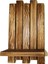 Ahşap Duvar Saksılık Kitaplık Duvar Çiçeklik Dekoratif Duvar Raf Ahşap Kokulu (33 cm x 19 Cm) 2