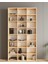 Zeynep 24 Raflı Çok Amaçlı Dolap - Kitaplık Safir Meşe 1