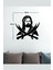 Dekoratif Hz. Ali Silueti Duvar Tablosu 40X40CM 1