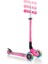 Primo Katlanabilir Lıghts - Çocuklar Için 3 Tekerlekli Işıklı Scooter-Pembe 3