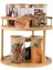 MEN820 Bambu Iki Katlı Döner Stand 25,3X24,5 cm 2