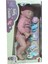 KNG-902-5 905-2 Kut 43 cm Gerçekçi Bebek ve 2