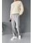 Erkek Baggy Fit Kumaş Pantolon Gri 7