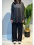 Tunik Pantolon Takım 3136 Antrasit 2