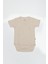 Nessiworld Organik Natural Basic Style Kruvaze Yarım Kol Body BS17101 Bej 1