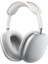 Airpods Max Bluetooth Kulaküstü Kulaklık Gri 2