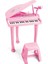 BAO-1403-0213 Pink 37 Tuş Büyük Pembe Piyano Mp3 ve Mikrofonlu 4