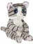 Ty Beanie Bellies Gri Peluş Kedi Mitzi 15 cm 2