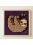 Sleepy Sloth - El Yapımı Tufting Çocuk Odası Duvar Dekoru 5