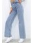 Buz Mavi Palazzo Jeans 5