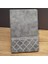 Desenli Gri Deri Defter 1