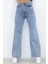 Buz Mavi Palazzo Jeans 3