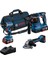 Professional Gsr 18V-45 + Gws 18V-8 + Gbh 18V-22 3X18V 4.0AH Akülü Kombo Kit - 0615A5007L 1