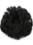 Saçlı Lastikli Topuz Toka / Siyah 2