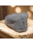 Kışlık Kaşe Şapka Yün Düz Renk Spor London Kasket -Balık Sırtı Gri 3