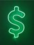Dolar Neon Şekiller Işaret Neon LED Dekoratif Duvar Aydınlatması Neon Duvar Yazısı 1