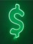 Dolar Neon Şekiller Işaret Neon LED Dekoratif Duvar Aydınlatması Neon Duvar Yazısı 2