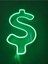 Dolar Neon Şekiller Işaret Neon LED Dekoratif Duvar Aydınlatması Neon Duvar Yazısı 4