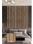 Kemençe Ahşap Duvar Çıtası 1 Paket (5 Adet) 50 x 5 cm Dekoratif Şerit Duvar Çıtası Boyanabilir Mdf 3