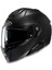 I91 Mat Siyah Çene Açılır Motosiklet Kaskı - Semi Flat Black Xl 1