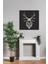 Duvar Dekorasyonu Mdf Geyik 5 45X45CM Dekor Tablo 1
