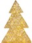 Yapay Noel Dekoru Yılbaşı Süsü Yılbaşı Ağacı Süsü Yılbaşı Ledli Noel Ağacı 47 cm 1