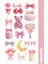 3'lü Pink Collection Sticker, Çıkartma, Ajanda, Günlük, Planlayıcı, Bullet Journal ,scrapbook 4