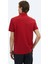 Kırmızı Düz Polo Yaka %100 Pamuk T-Shirt 6