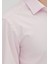 Pembe Regular Fit Dokuma Klasik %100 Pamuk Gömlek 4