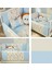 Park Yatak Bebek Uyku Seti Nevresim Takımı 70x110 Bunny Mavi 4