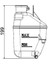 CRT88001S Radyator Yedek Su Deposu Mını R50 R52 R53 17107509071 1