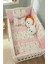 Bebek Uyku Seti Nevresim Takımı 60x120 Bunny Pembe 5
