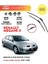 Megane 2 Cam Muz Silecek Takımı 1.4 1.6 1.5 Motor Araca Özel Aparat 2007-2009 Arası 1