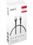 Siyah Shira Serisi Type-C USB Kablo 30 cm 2