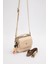 Etnik Desen Askılı Bohem Tarz Günlük Küçük El ve Omuz Çantası 930376 Krem 2