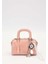 Pembe Charm Aksesuarlı El Çantası 1