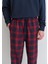 Yılbaşı Temalı Ekose Pantolon 0010570-84538 6