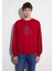 Yılbaşı Temalı Kırmızı Sweatshirt 0S10552-70390 3