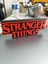 Stranger Things Masaüstü Dekoratif Logo - Gamer Odası Aksesuarı 3