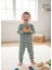 Sevimli Timsah Desenli Pamuk Erkek Çocuk Pijama Takımı – Nefes Alan, Rahat Kumaş 1