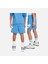 Sportswear Club Fleece French Terry Unisex Çocuk Mavi Şort -Pamuklu Rahat Tasarım - FD2997-489 4
