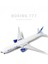 1/157 Ölçekli Boeing 777 “united Airlines” 47 cm Model Uçak 3
