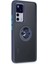 Xiaomi Mi 12T Pro Kılıf Montreal Yüzüklü Silikon Kapak - Lacivert 2